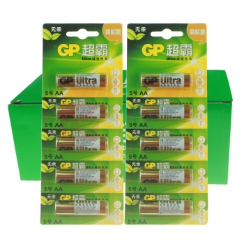 超霸 GP 5号碱性电池 LR6 1.5V 60节/盒 10盒/箱