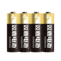 双鹿 5号碱性电池 LR6 1.5V 4节/卡 10卡/盒 10盒/箱