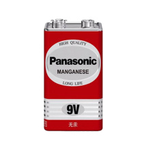 松下 Panasonic 碳性电池 6F22ND 9V 1节/卡 10卡/盒 20盒/箱