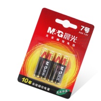 晨光 M&G 7号碱性电池 ARC92557 4节/卡 12卡/盒 12盒/箱 新老包装交替发货
