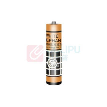 白象 WHITE ELEPHANT 7号碱性电池 LR03 4节/卡 15卡/盒 270卡/箱