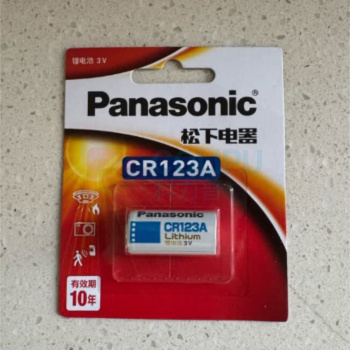 松下 Panasonic 电池 CR123A 3V/1粒