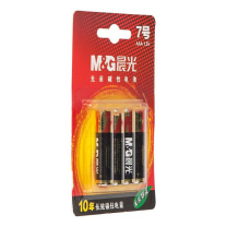 晨光 M＆G 7号碱性电池 ARC92557 4粒/卡 