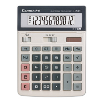 齐心 Comix 双电源办公大号计算器 C-1200H 