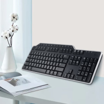 戴尔 DELL 有线办公键盘USB端口 KB522 