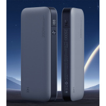 ZMI 紫米20号移动电源200W大功率数显快充充电宝适用于苹果14/13/MIX4/MacBook Pro/游戏手柄等 QB826 长188.6mm；宽80.4mm；高27.1mm、25000mAh (银灰)