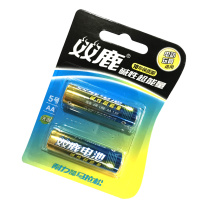 双鹿 碱性超能量5号两粒装 5号