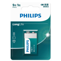 飞利浦 PHILIPS 碳性电池 9V 1节/卡