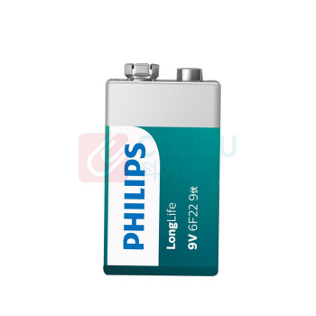 飞利浦 PHILIPS 碳性电池 9V 1节/卡