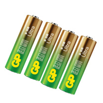 超霸 GP 5号碱性电池 LR6 1.5V 4节/卡 12卡/盒 12盒/箱 新老包装随机发货