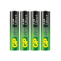 超霸 GP 7号碱性电池 LR03 1.5V 4节/卡 12卡/盒 12盒/箱 新老包装随机发货