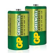 超霸 GP 1号碳性电池 1.5V 2节/卡 10卡/盒 10盒/箱