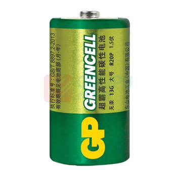超霸 GP 1号碳性电池 1.5V 2节/卡 10卡/盒 10盒/箱