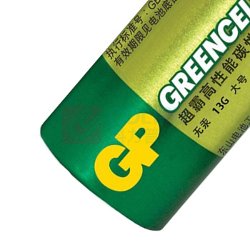 超霸 GP 1号碳性电池 1.5V 2节/卡 10卡/盒 10盒/箱