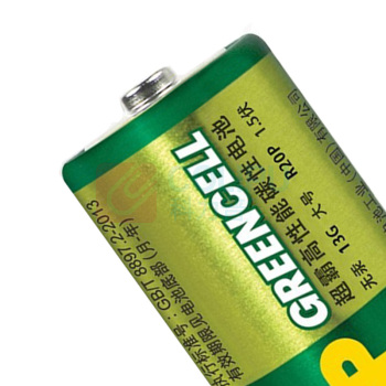 超霸 GP 1号碳性电池 1.5V 2节/卡 10卡/盒 10盒/箱