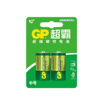 超霸 GP 2号碳性电池 1.5V 2节/卡 24节/盒 20盒/箱