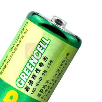 超霸 GP 2号碳性电池 1.5V 2节/卡 24节/盒 20盒/箱