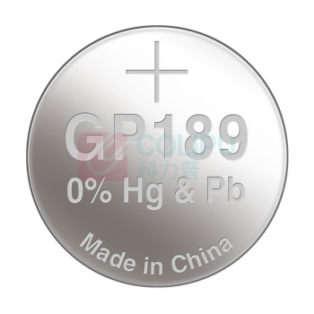 超霸 GP 纽扣电池 LR54 1.5V 10粒/卡 25卡/盒 8盒/箱
