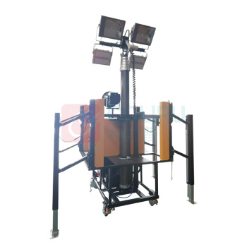 凯瑞 自动装卸移动照明灯塔 KLG797 2*360W+2*1000W(气体放电灯)+500W (黄色)