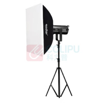 神牛 Godox 手机APP控制 冷光(5000K以上) 四角柔光箱SL150III 单灯套装