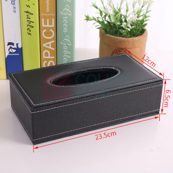 多可家品 DKJP 纸巾盒 黑色 23.5*12*6.5