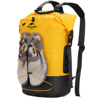 挪客 naturehike 微光TPU干湿分离防水包(不含溯溪鞋) NH21FSB04 40L (柠檬黄)