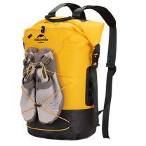 挪客 naturehike 微光TPU干湿分离防水包(不含溯溪鞋) NH21FSB04 20L (柠檬黄)