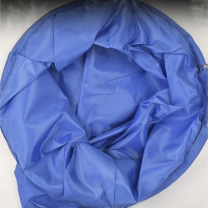 标阜 帆布储物袋(带钢圈) 直径30cm*深度50cm (蓝色)