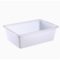 格强 塑料盒 G035 35cm*25cm*6cm (白色) 加厚 塑料材质