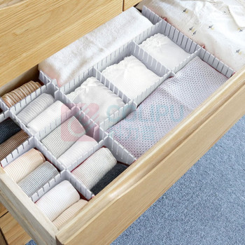 侑家良品 抽屉分隔板 16片装