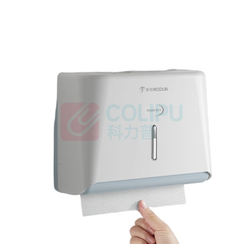 莫顿 MODUN 抽取式擦手纸盒 5825 (塑料材质,透明,270*200*100mm)