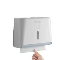 莫顿 MODUN 抽取式擦手纸盒 5825 (塑料材质,透明,270*200*100mm)