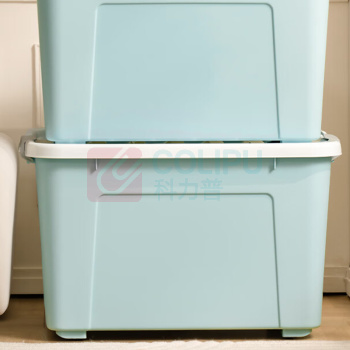 禧天龙 塑料收纳箱 X-6154 110L 72.2*52.5*43.3cm (颜色随机)