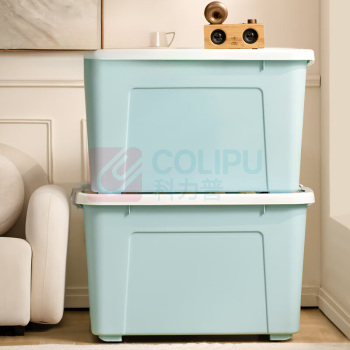 禧天龙 塑料收纳箱 X-6154 110L 72.2*52.5*43.3cm (颜色随机)