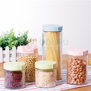 乐唯诗 猫爪储物罐五件套 MZG/L5 1400ml*1 900kl*2 450ml*2 (白)
