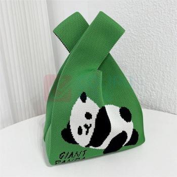 邮趣 针织包 大熊猫款 