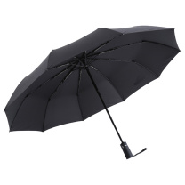 美度 MAYDU 纯色全自动开收三折晴雨伞 M3351 58.5cm*10K (颜色随机) 50把每箱