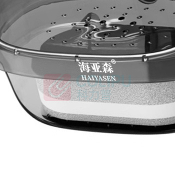 海亚森 HAIYASEN 壁挂式肥皂盒 TK-5100 (透明灰)