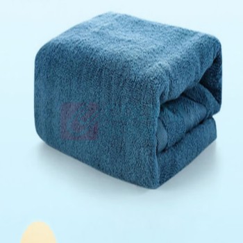 全棉时代 PURCOTTON 纯棉 轻时光吸水浴巾 PTY232054TE00070 70*140cm 370g (时光蓝)