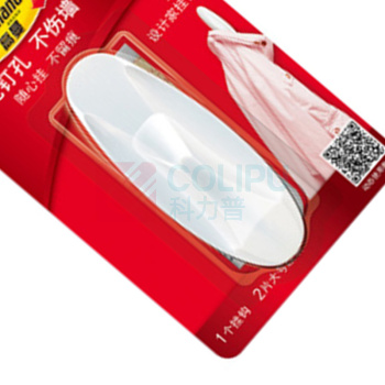 3M 无痕挂钩 大号 承重2.27kg (白色) 1个/卡 36卡/箱