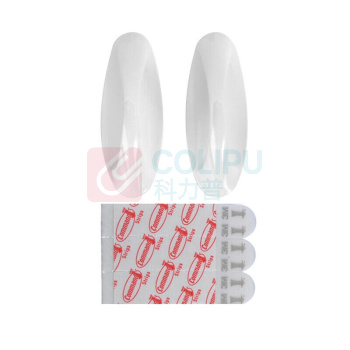 3M 高曼无痕挂钩 中号 承重1.36kg (白色) 2个/卡 36卡/箱