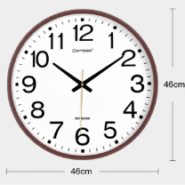 康巴丝 COMPAS 挂钟 3441A 46cm 18英寸 (橡木色)