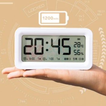 昭成 闹钟 充电款 液晶数字显示