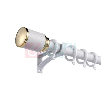 水星家纺 MERCURY 罗马杆 3900mm Φ32 带支座 拉环 装饰头 