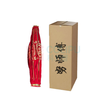 努师傅 植绒红灯笼 镀金黄盘【六面金福】 太阳能 80# 撑开直径约54cm 高约43cm