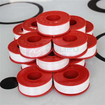 逸达尚 聚四氟乙烯PTFE 水龙头三角阀密封加厚生料带 90752 4.5g红*10