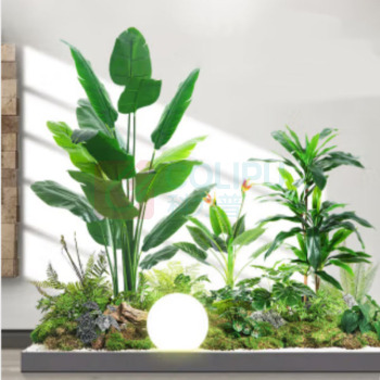 晟日晨辉 仿真植物造景阳台景观布置室内装饰仿生绿植造景组合 YZY-ZLX-WF20240418