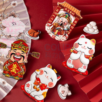 得印 befon 招财猫套装冰箱贴 2875 2个/组