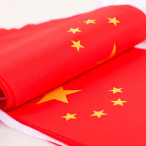 欧妮姿 国庆节装饰国旗 9米30面 8号 (红色)