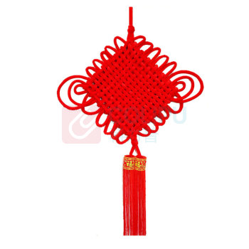 苏识 手工编织中国结挂件 A00005 2.0线 14盘 (红色) 2个起订